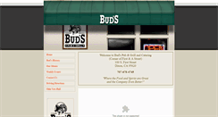 Desktop Screenshot of budspubgrilleandcatering.com